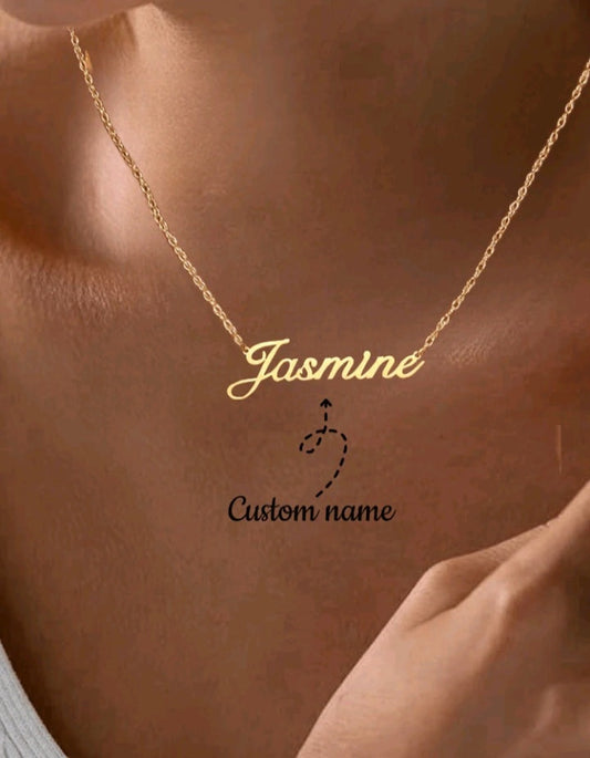 Personalized name necklace